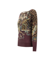 Maglia floreale in seta e Cashmere WRKE0424 AK172X0866 ETRO 