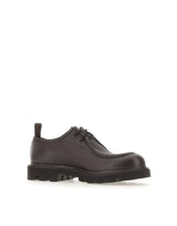 FABI Stringate in pelle di vitello BROWN Uomo 