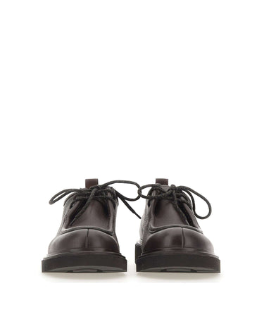 FABI Stringate in pelle di vitello BROWN Uomo 