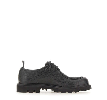 FABI Stringate in pelle di vitello BLACK Uomo 