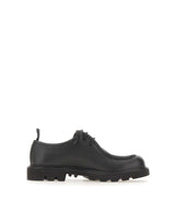 FABI Stringate in pelle di vitello BLACK Uomo 