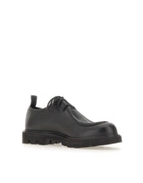FABI Stringate in pelle di vitello BLACK Uomo 