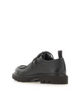 FABI Stringate in pelle di vitello BLACK Uomo 