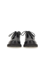 FABI Stringate in pelle di vitello BLACK Uomo 
