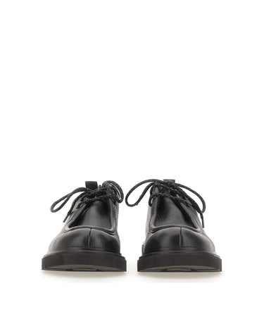 FABI Stringate in pelle di vitello BLACK Uomo 