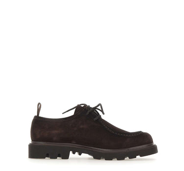 FABI Stringate in velour BROWN Uomo 