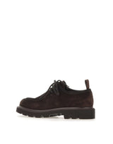 FABI Stringate in velour BROWN Uomo 