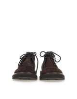 FABI Stringate in velour BROWN Uomo 