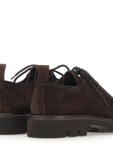 FABI Stringate in velour BROWN Uomo 