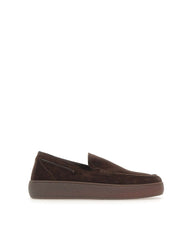 FABI Mocassini in velour BROWN Uomo 