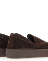 FABI Mocassini in velour BROWN Uomo 