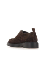 FABI Stringate in velour BROWN Uomo 