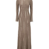 FABIANA FILIPPI Abito lungo in Alpaca e Mohair BROWN Donna 