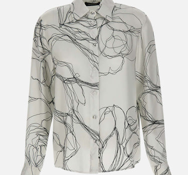 Camicia in twill di seta CAD216F233 M3070142 FABIANA FILIPPI 