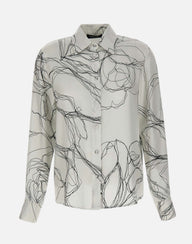 Camicia in twill di seta CAD216F233 M3070142 FABIANA FILIPPI 