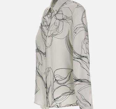 Camicia in twill di seta CAD216F233 M3070142 FABIANA FILIPPI 