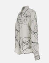 Camicia in twill di seta CAD216F233 M3070142 FABIANA FILIPPI 