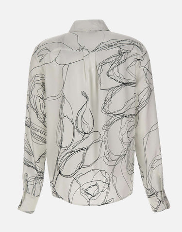 Camicia in twill di seta CAD216F233 M3070142 FABIANA FILIPPI 