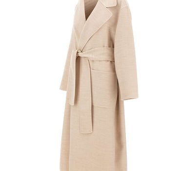 FABIANA FILIPPI Cappotto in double di lana BEIGE Donna 