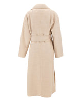 FABIANA FILIPPI Cappotto in double di lana BEIGE Donna 