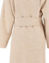 FABIANA FILIPPI Cappotto in double di lana BEIGE Donna 