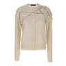 Cardigan con ricamo strass MAD216F025 M28725 FABIANA FILIPPI 