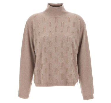 Maglia a collo alto in Platinum MAD216F372 M2810165 FABIANA FILIPPI 