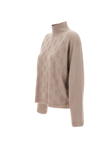 Maglia a collo alto in Platinum MAD216F372 M2810165 FABIANA FILIPPI 