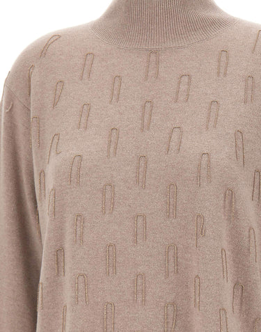 Maglia a collo alto in Platinum MAD216F372 M2810165 FABIANA FILIPPI 