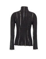 FABIANA FILIPPI Maglia in misto mohair e alpaca BLACK Donna 