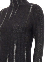 FABIANA FILIPPI Maglia in misto mohair e alpaca BLACK Donna 