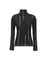 FABIANA FILIPPI Maglia in misto mohair e alpaca BLACK Donna 