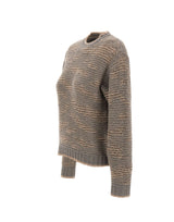 FABIANA FILIPPI Maglia in misto lana con paillettes BEIGE Donna 