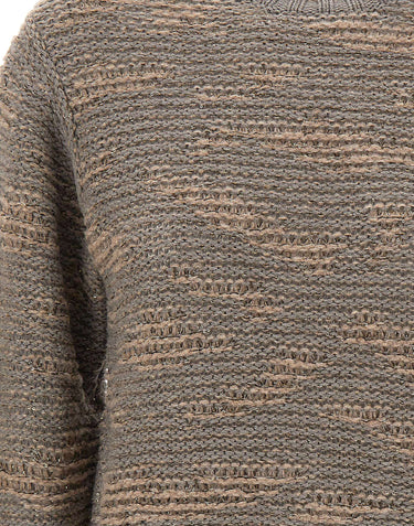 FABIANA FILIPPI Maglia in misto lana con paillettes BEIGE Donna 
