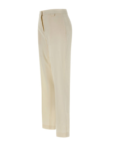 FABIANA FILIPPI Pantaloni "Montefalco" WHITE Donna 
