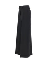 FABIANA FILIPPI Pantaloni palazzo BLACK Donna 
