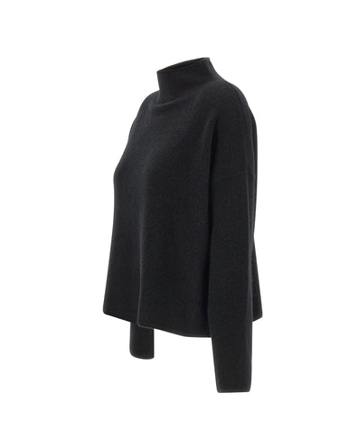 FILIPPA K Maglione "Mika Yak" BLACK Donna 