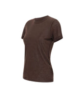 FILIPPA K T-shirt "Lyocell Cashmere Tee" BROWN Donna 