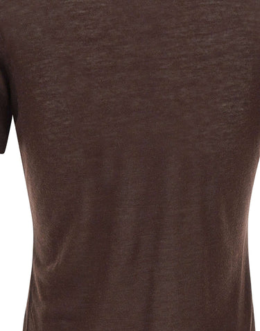 FILIPPA K T-shirt "Lyocell Cashmere Tee" BROWN Donna 