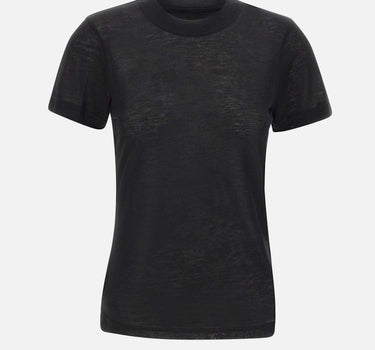 FILIPPA K "Lyocell Cashmere Tee" BLACK Donna 