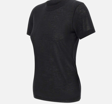 FILIPPA K "Lyocell Cashmere Tee" BLACK Donna 