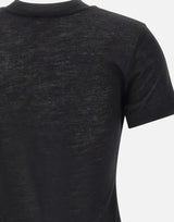 FILIPPA K "Lyocell Cashmere Tee" BLACK Donna 