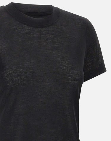 FILIPPA K "Lyocell Cashmere Tee" BLACK Donna 