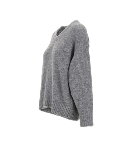 FILIPPA K Maglia in alpaca con scollo a V GREY Donna 