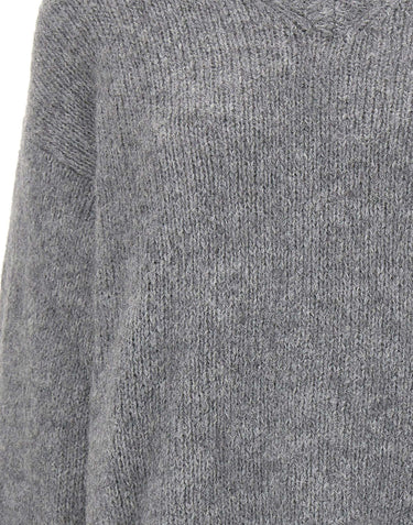 FILIPPA K Maglia in alpaca con scollo a V GREY Donna 