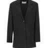 FILIPPA K Blazer in lana con spacchi BLACK Donna 