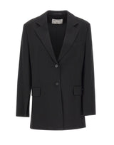 FILIPPA K Blazer in lana con spacchi BLACK Donna 