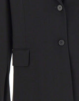 FILIPPA K Blazer in lana con spacchi BLACK Donna 