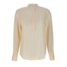 FILIPPA K Blusa con mezza abbottonatura WHITE Donna 