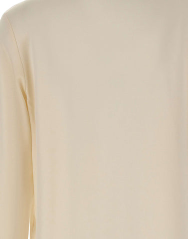 FILIPPA K Blusa con mezza abbottonatura WHITE Donna 